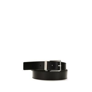 Givenchy Black Calf Leather Bos Taurus Regular Men's Belt